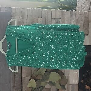 Stitch Fix Sleeveless Green Top